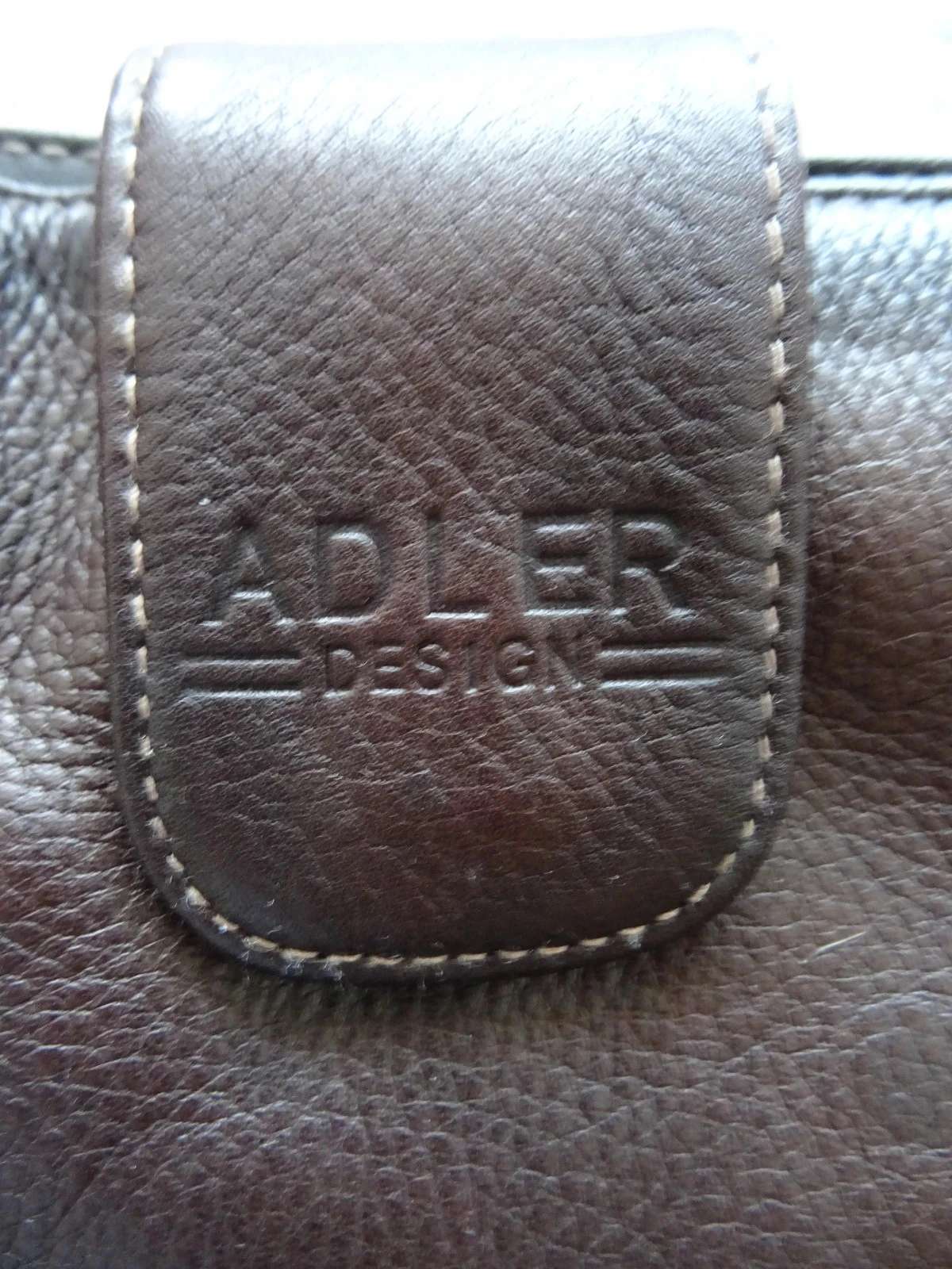 Bruine schoudertas Adler – photo 3